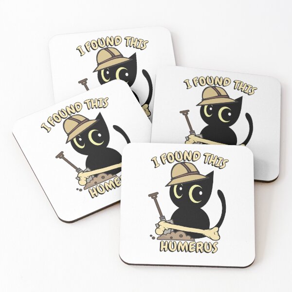 Item preview, Funny Cat archaeologist found a bone designed and sold by Pet Station.