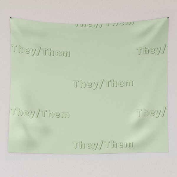 Item preview, They/Them Pronouns! designed and sold by alykalydaly.