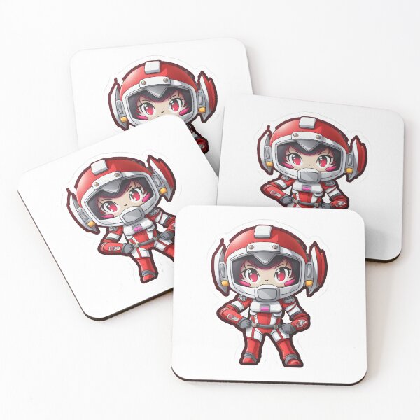 Item preview, astronaut power rangers designed and sold by Cosmoverso.