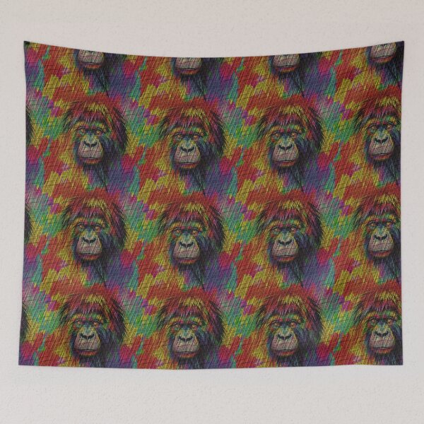 Item preview, Gorilla Texture Repeat designed and sold by shakespeare1212.