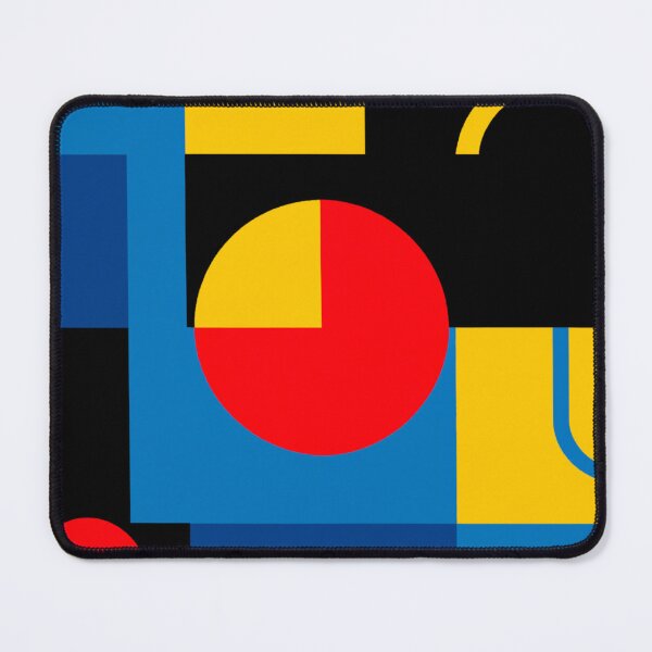 Item preview, Bauhaus geometrical abstract art work  designed and sold by Thecolourwheel.