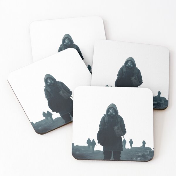 Item preview, Bishkek after Apocalypse and ecological catastrophy with smog and fog people in gas masks grey and hopeless designed and sold by A-B-H.