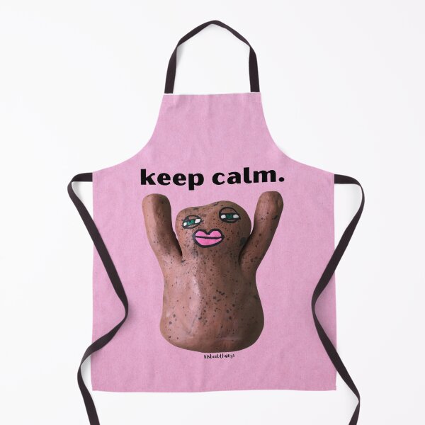 Item preview, Stay Calm, Mr. Blob, Aesthetic Dark Pink | lilsboobthangs designed and sold by lilsboobthangs.