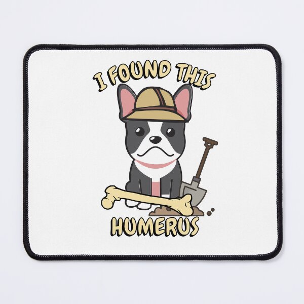 Item preview, Funny French Bulldog archaeologist found a bone designed and sold by Pet Station.