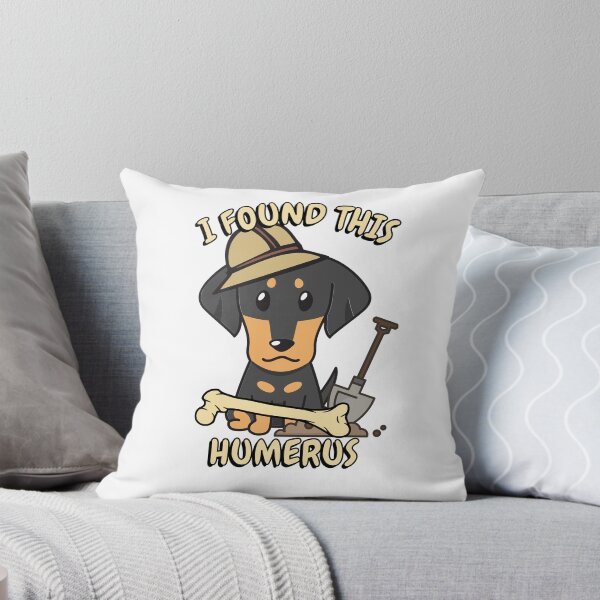 Item preview, Funny Dachshund archaeologist found a bone designed and sold by Pet Station.