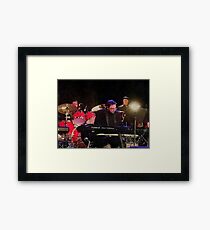 Tony DuPuis Theater Keys Water Color effect Framed Print