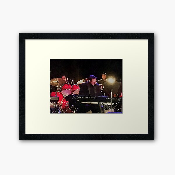 Tony DuPuis Theater Keys Water Color effect Framed Art Print