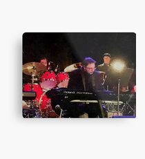 Tony DuPuis Theater Keys Water Color effect Metal Print