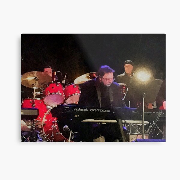Tony DuPuis Theater Keys Water Color effect Metal Print