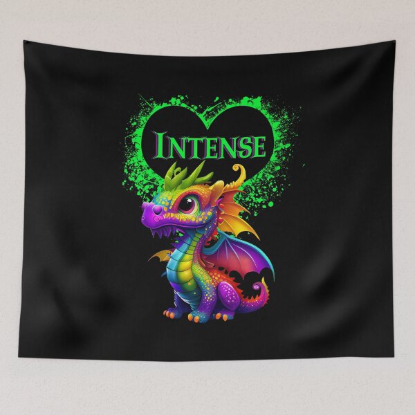 Item preview, Intense Rainbow Dragon Love designed and sold by Fhfarms.