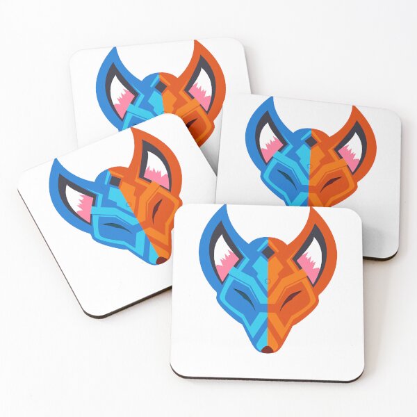 Item preview, Fox Mask (Split) designed and sold by slyfo.