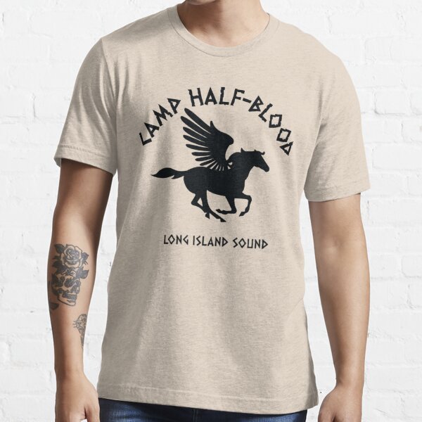Camp Half Blood Percy Jackson Halfblood Greek Official Shirt 