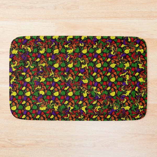 Item preview, African Palette -repeating and swirling texture designed and sold by shakespeare1212.