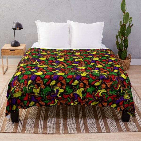 Item preview, African Palette -repeating and swirling texture designed and sold by shakespeare1212.