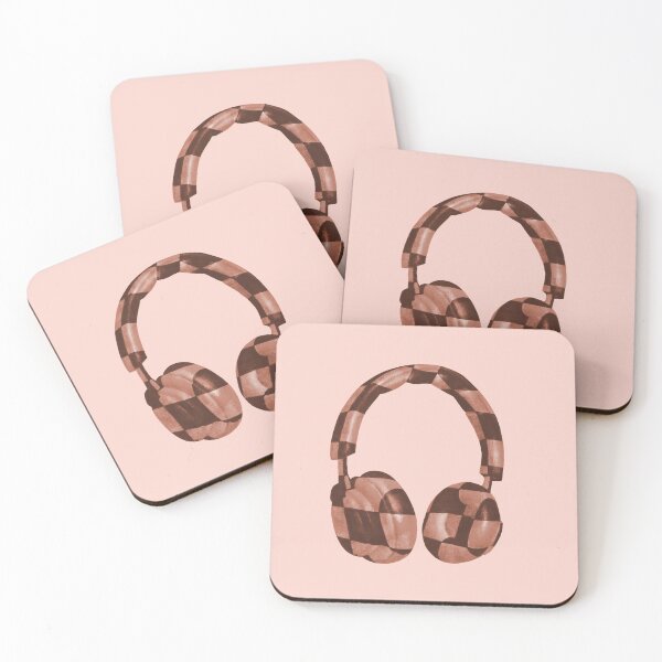 Item preview, Check pattern headphones designed and sold by JonReason.
