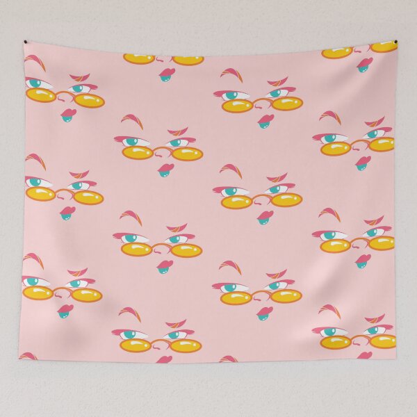 Item preview, Glasses Cartoon Rainbow Face designed and sold by Kayla Coombs.
