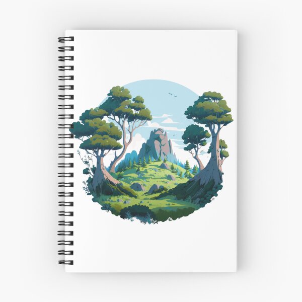 Item preview, beautiful scenery sticker vector 3 designed and sold by farizhilmi.