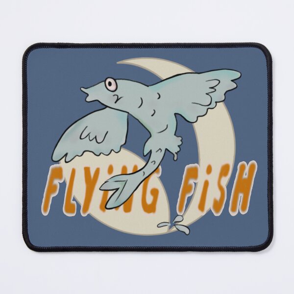Item preview, Flying Fish Drawing designed and sold by ViewerEqualsPhoton.
