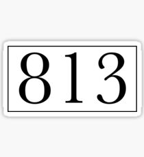 Tampa Area Code Sticker