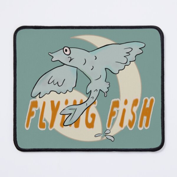 Item preview, Flying Fish Drawing designed and sold by ViewerEqualsPhoton.