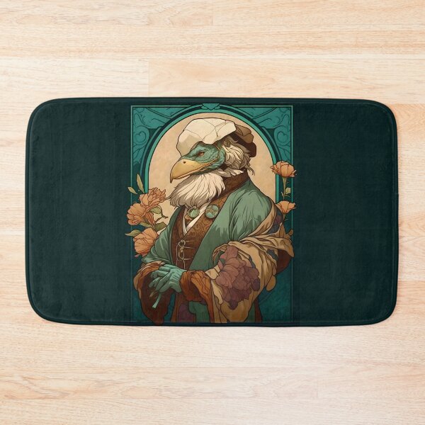 Item preview, The Other Art Nouveau Bearded Dodo Professor designed and sold by entwithanaxe.