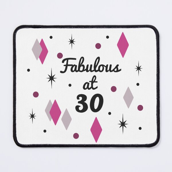 Item preview, Fabulous 30th Birthday For Women designed and sold by thepixelgarden.