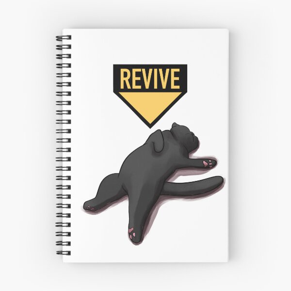 Item preview, Revive Cat (Black) designed and sold by FluffballDesign.