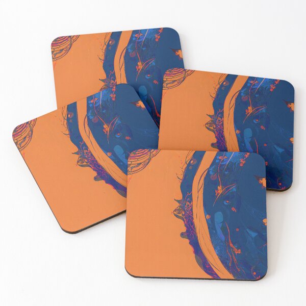Item preview, Orange & Blue Abstract Art, #1 designed and sold by FarStarL33.