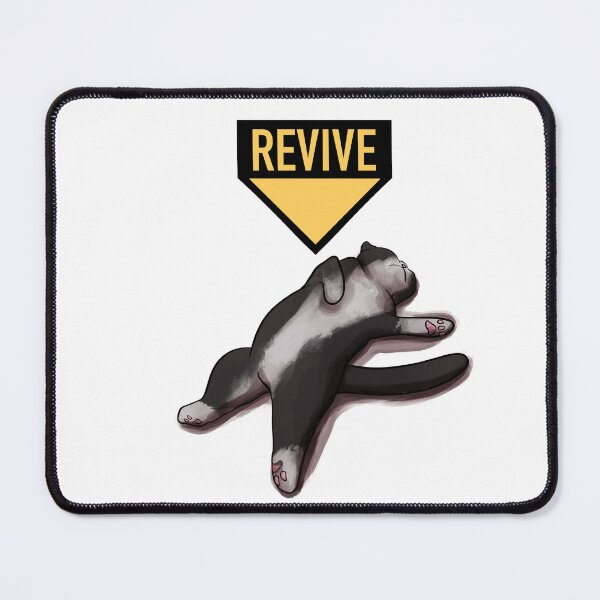 Item preview, Revive Cat (Black and White) designed and sold by FluffballDesign.