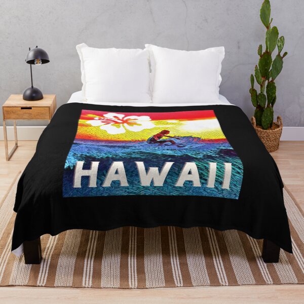 Item preview, VINTAGE HAWAII SURFING LABEL designed and sold by starfishstuff.