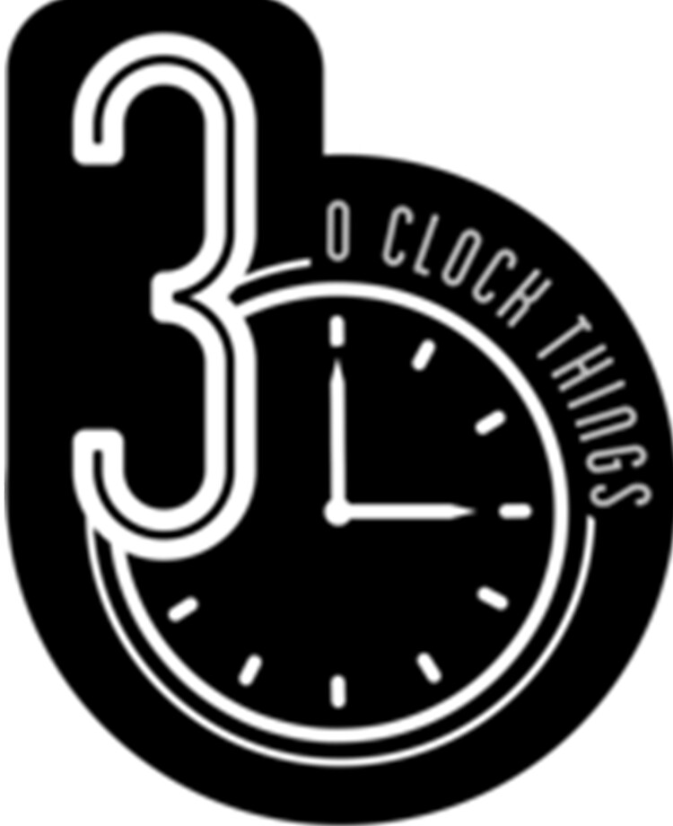 3 o clock things (INVERTED COLORS) iPhone Case for Sale by SketchySparrow