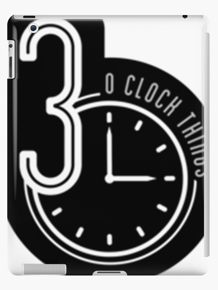 3 o clock things (INVERTED COLORS) iPhone Case for Sale by SketchySparrow