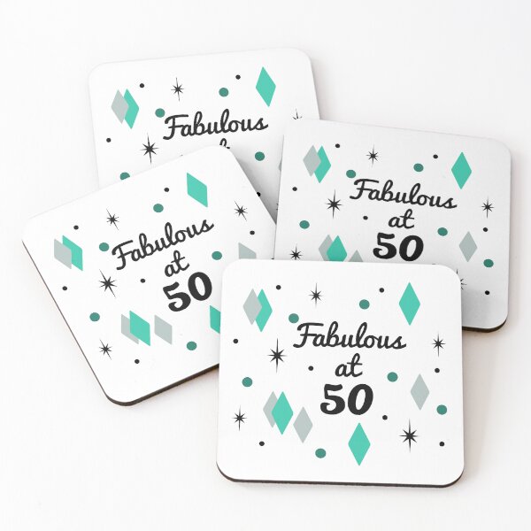 Item preview, Fabulous 50th Birthday For Women designed and sold by thepixelgarden.