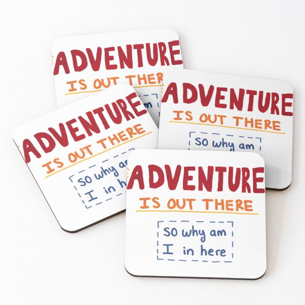 Item preview, Adventure is Out There AJR lyric   designed and sold by MatthewGiftSha.