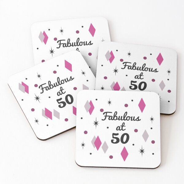 Item preview, Fabulous 50th Birthday For Women designed and sold by thepixelgarden.