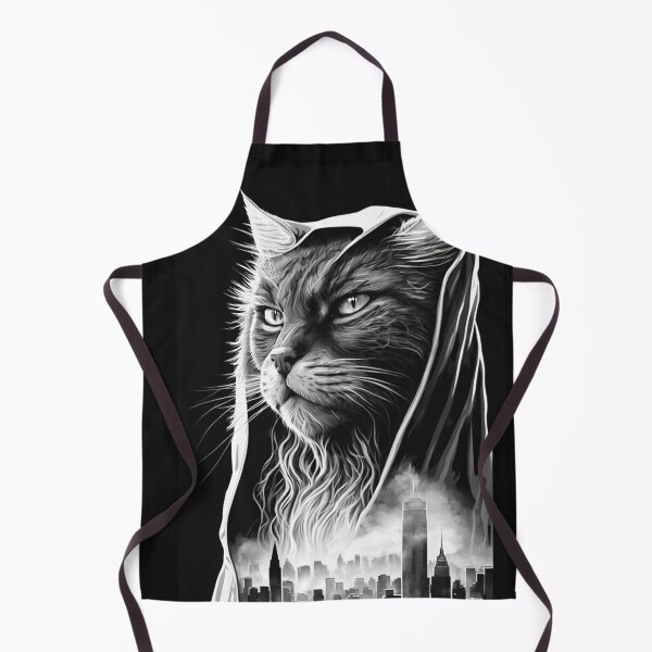 Item preview, Maine Coon cat - a monk in the city v2.0 designed and sold by adredn86.
