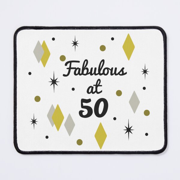 Item preview, Fabulous 50th Birthday For Women designed and sold by thepixelgarden.
