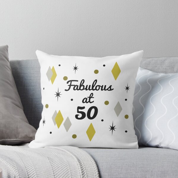 Item preview, Fabulous 50th Birthday For Women designed and sold by thepixelgarden.