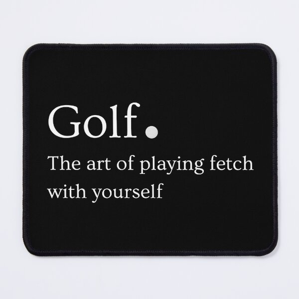 Item preview, "Golf: The Art of Playing Fetch With Yourself designed and sold by tombedlam.