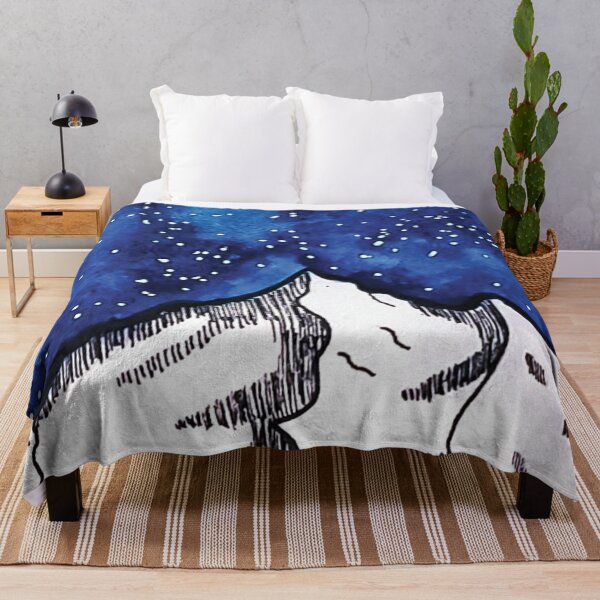 Item preview, Ink Mountain Night Sky designed and sold by KayleeRoseArt.