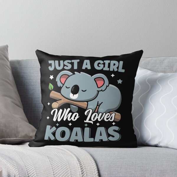 Item preview, Just A Girl Who Loves Koalas Cute Sleeping Kawaii Koala designed and sold by MintedFresh.