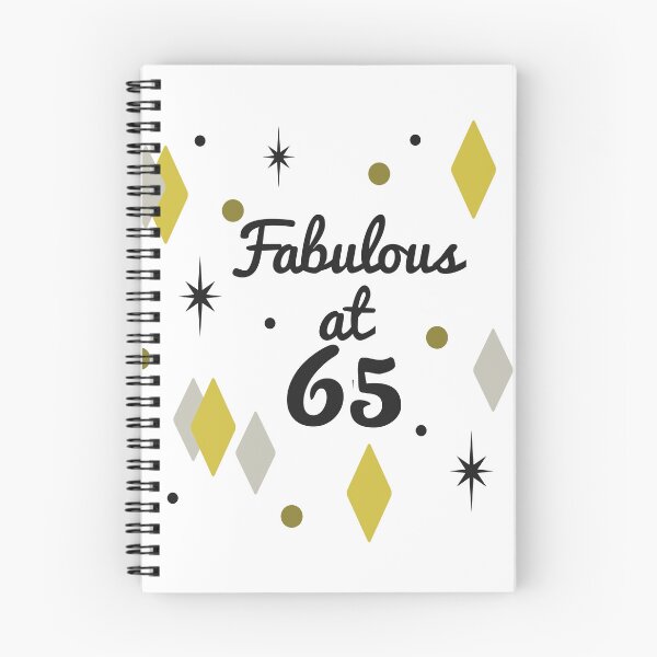 Item preview, Fabulous 65th Birthday For Women designed and sold by thepixelgarden.