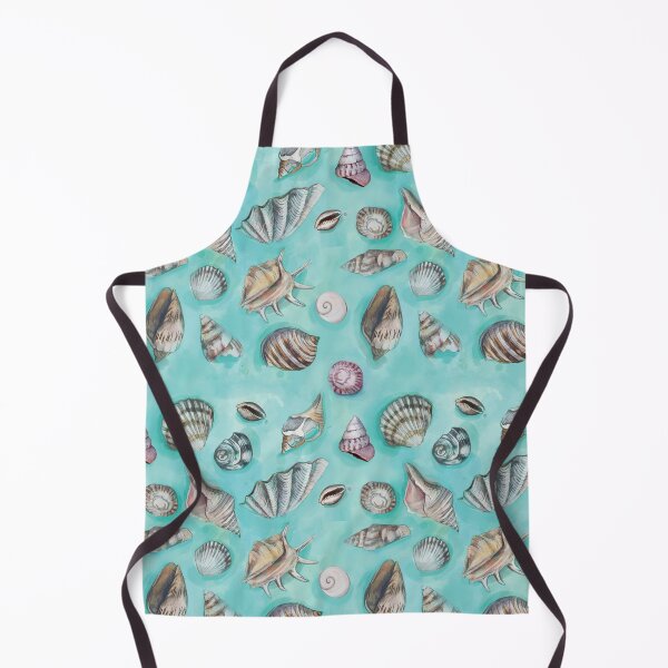 Item preview, Shells - Blue  designed and sold by Sadie James.