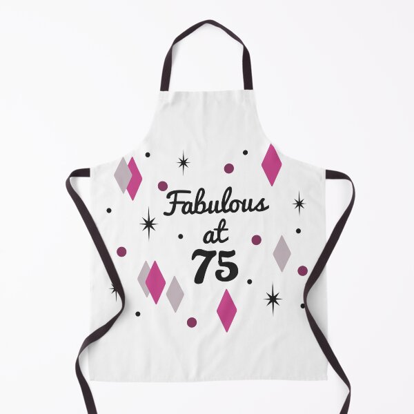 Item preview, Fabulous 75th Birthday For Women designed and sold by thepixelgarden.
