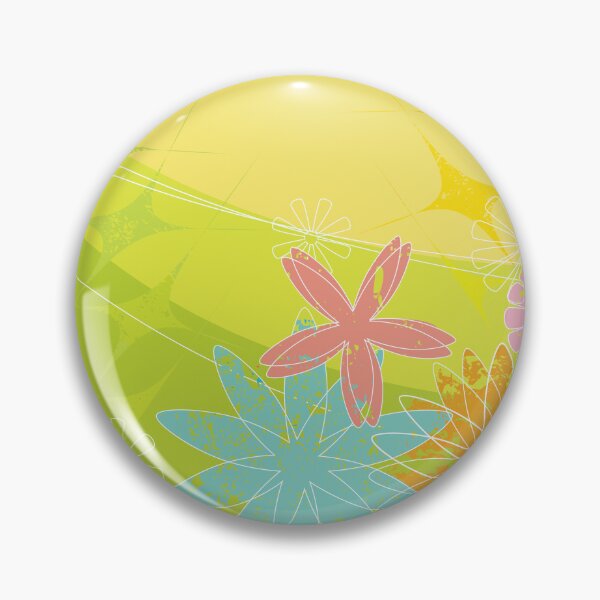 Item preview, Retro 60s Flower Powered Spring designed and sold by Makanahele.
