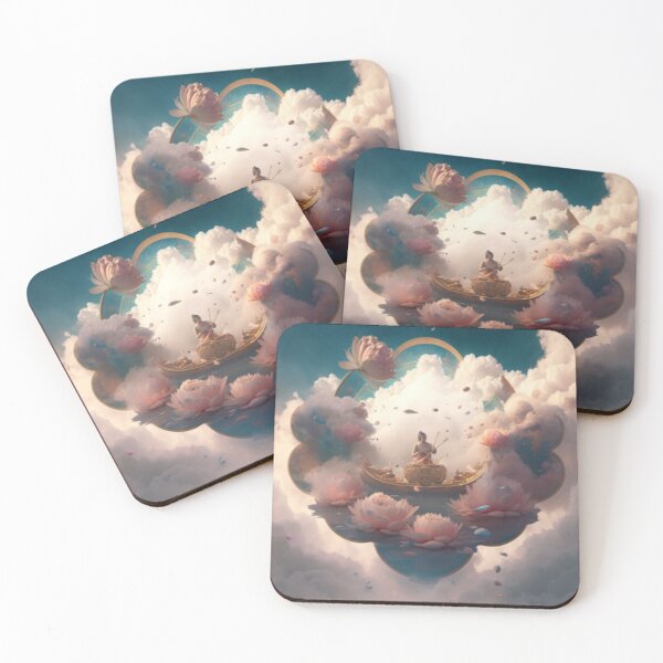 Item preview, Lotus lake in Heaven designed and sold by Yuhiart.