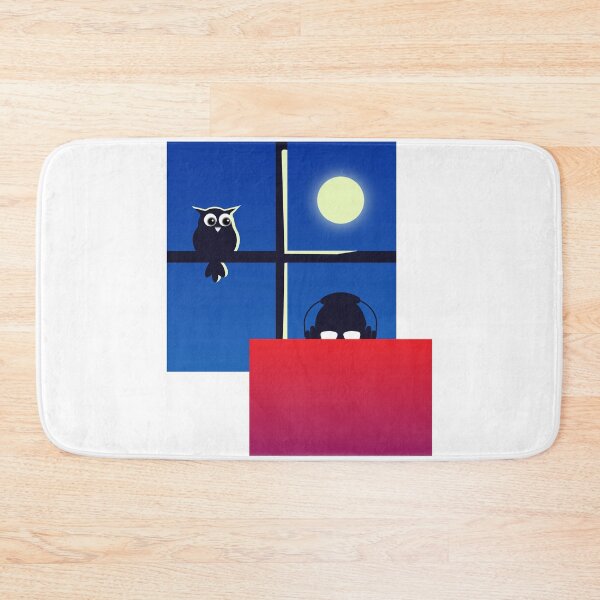 Item preview, Night Owl design illustration designed and sold by ARTIZIT.