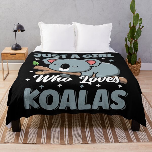 Item preview, Just A Girl Who Loves Koalas Cute Sleeping Kawaii Koala designed and sold by MintedFresh.