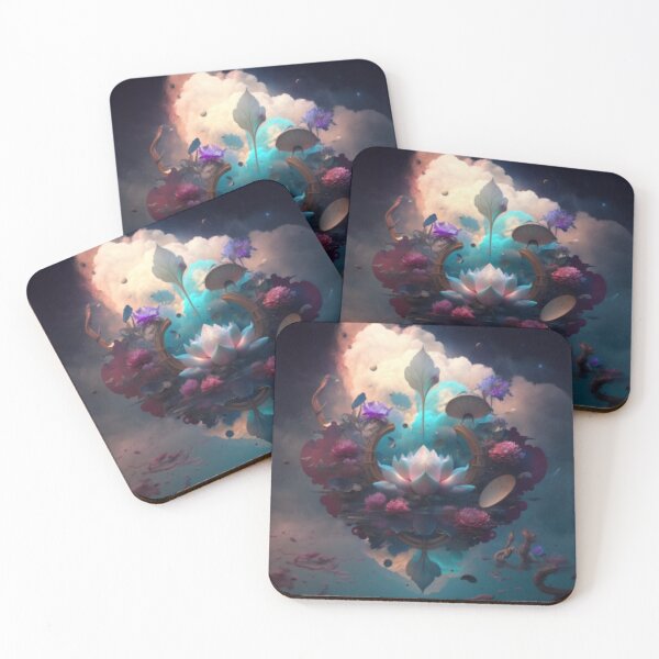 Item preview, Lotus lake in heaven designed and sold by Yuhiart.