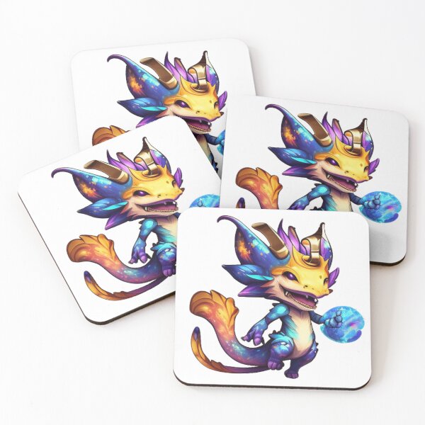 Item preview, Cosmic ASol (V2) - Celestial Dragon Sticker designed and sold by GrimGrinCo.